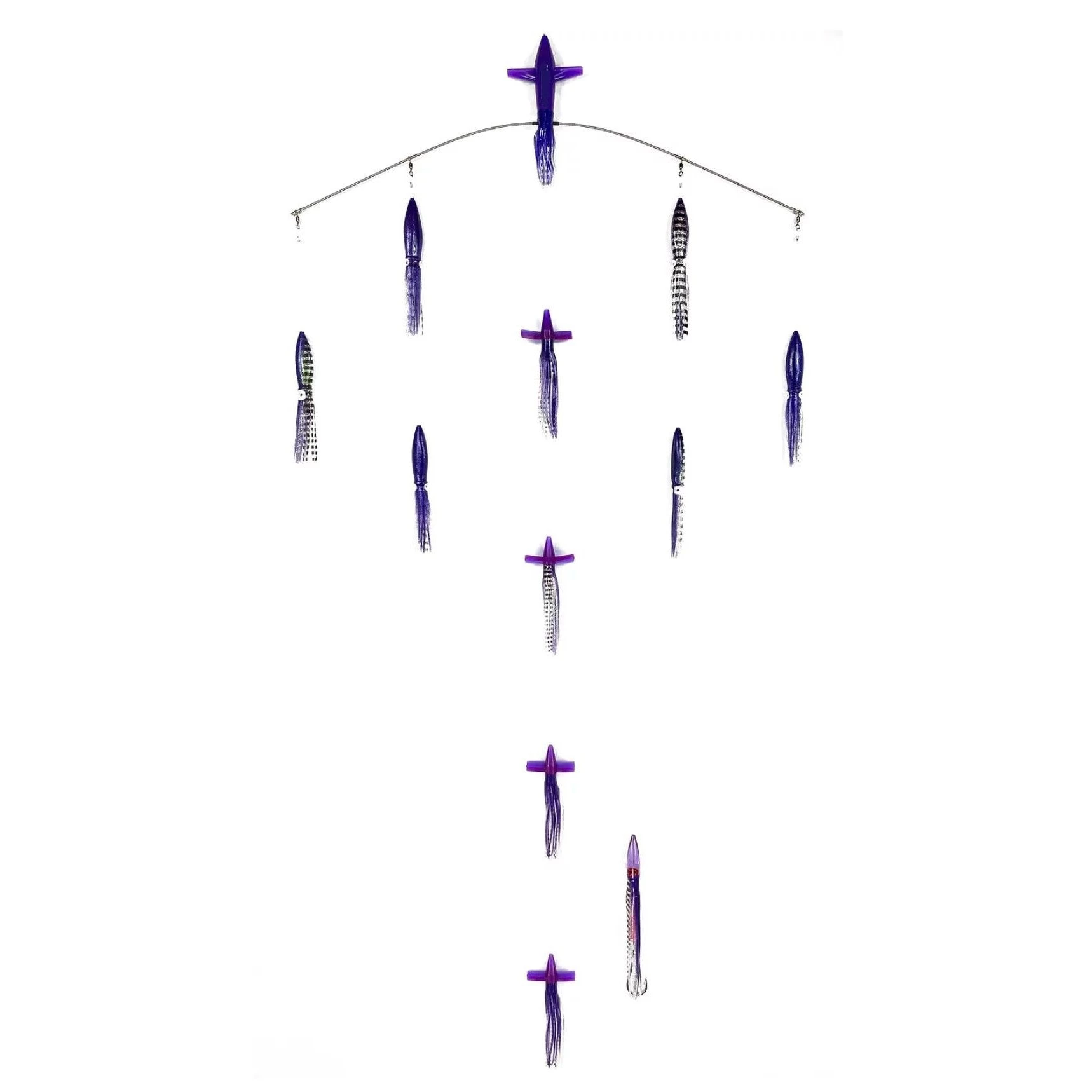 Tuna Tiger Directional 36" Trolling Spreader Bar 3 Tuna Tiger Directional 36" Trolling Spreader Bar