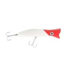 Halco Roosta Popper 160 -Love Fishing Store HalcoRoostaPopper160WhiteRedHead