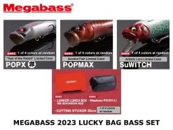 Megabass Lucky Tackle Bag Bass Set 2023