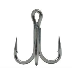 Mustad Jaw Lok 5X Strong Inline Treble Hook