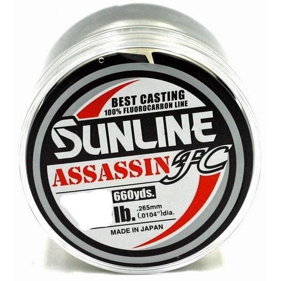 Sunline Assassin FC Fluorocarbon Line 660 Yards 3 Sunline Assassin FC Fluorocarbon Line 660 Yards