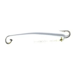 Tady A1 Light Surface Iron Single Fixed Hook 12 Tady A1 Light Surface Iron Single Fixed Hook -Love Fishing Store TadyA1SingleHookWHT