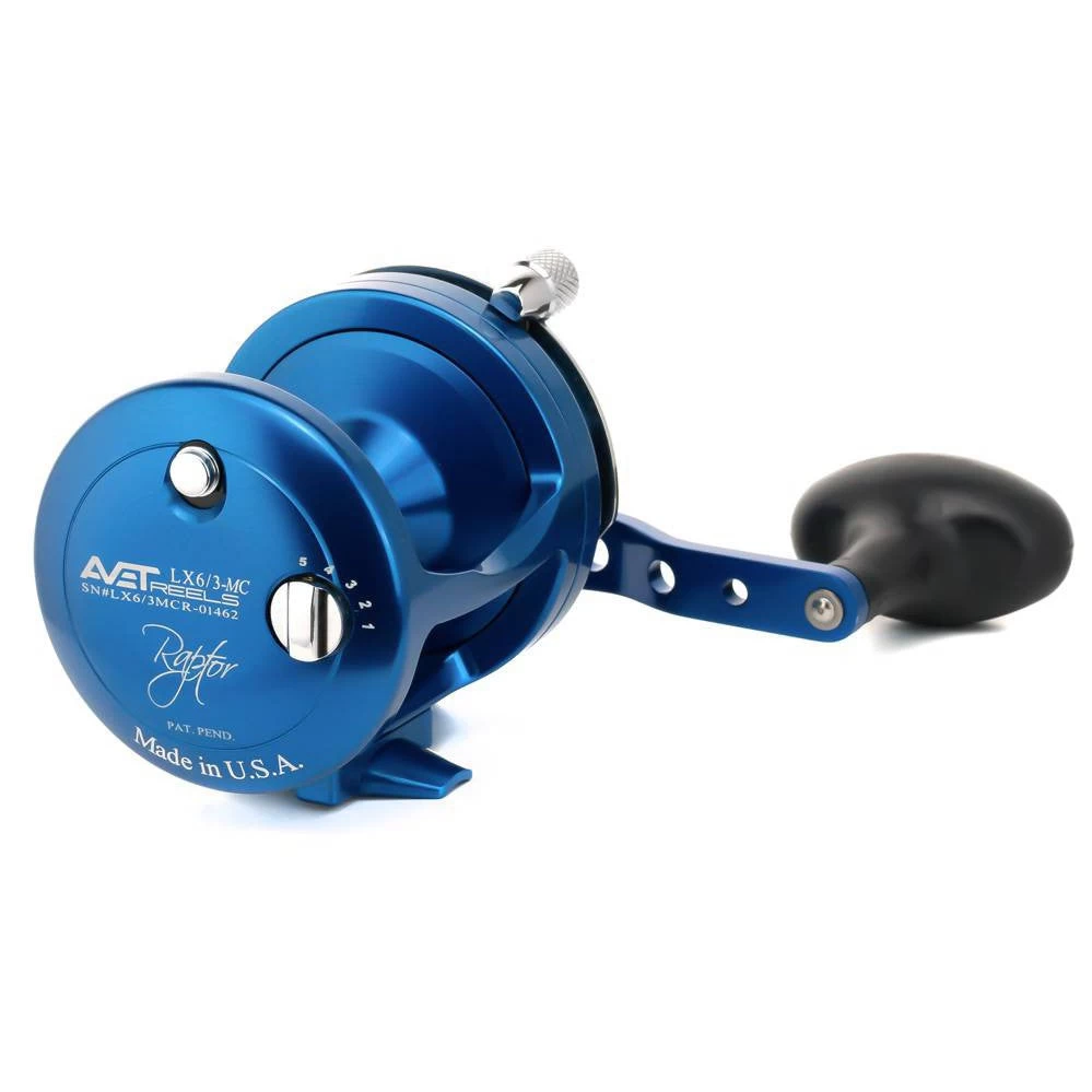 Avet LX Raptor 2- Speed Series Lever Drag Reels 4 Avet LX Raptor 2- Speed Series Lever Drag Reels - Image 2