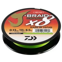 Daiwa Dawia J-Braid X8 Grand Braided Line 150 Yds
