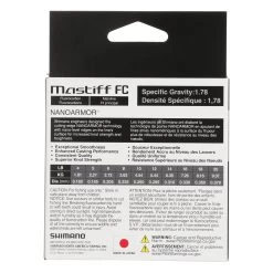 Shimano Mastiff Fluorocarbon Line 7 Shimano Mastiff Fluorocarbon Line -Love Fishing Store sku MSTF10200 back