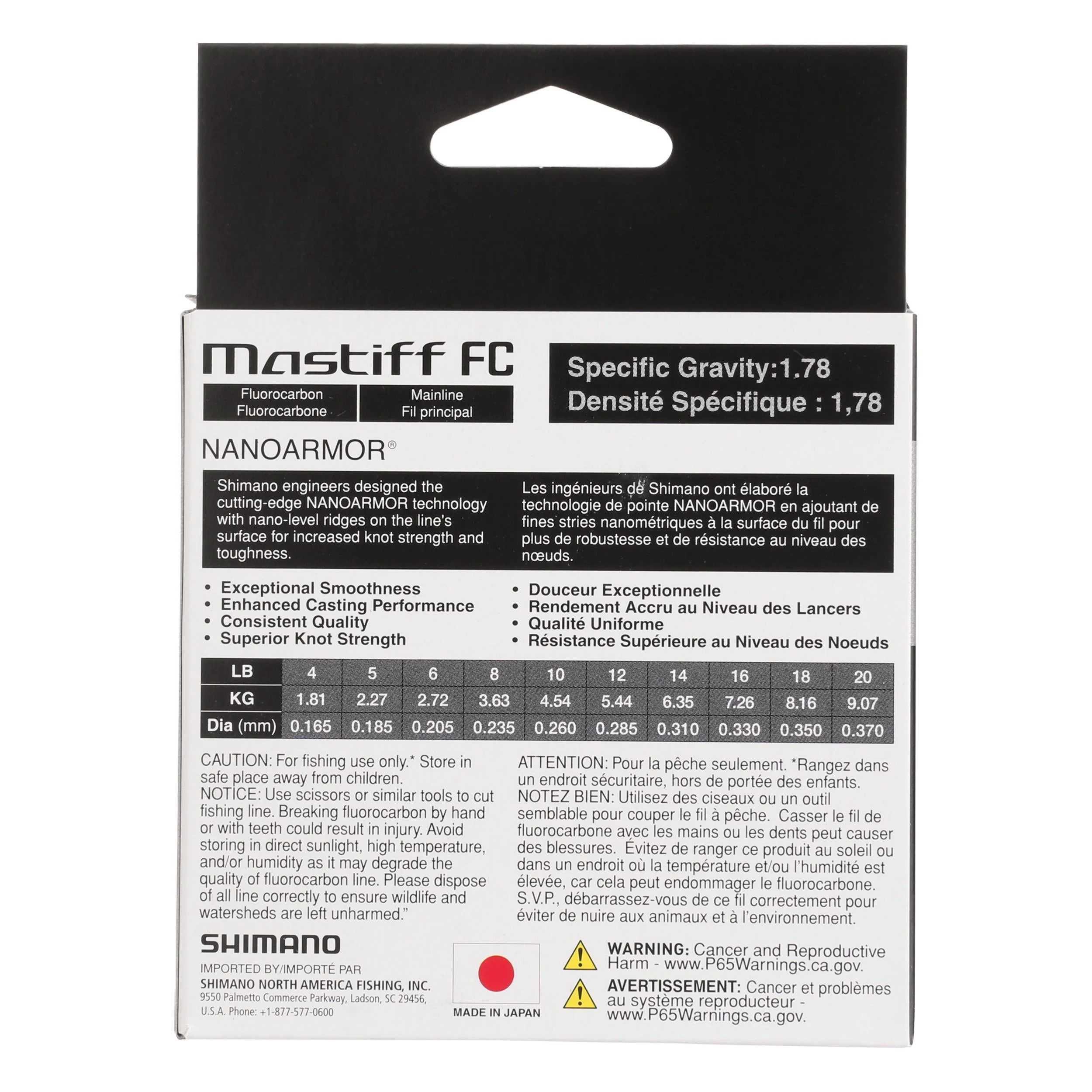 Shimano Mastiff Fluorocarbon Line 5 Shimano Mastiff Fluorocarbon Line - Image 3